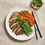 Chicken with Sweet Potato and Beans